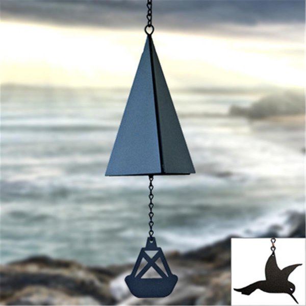 North Country Wind Bells Inc North Country Wind Bells  Inc. 108.5016 Castine Harbor Bell with hummingbird wind catcher 108.5016